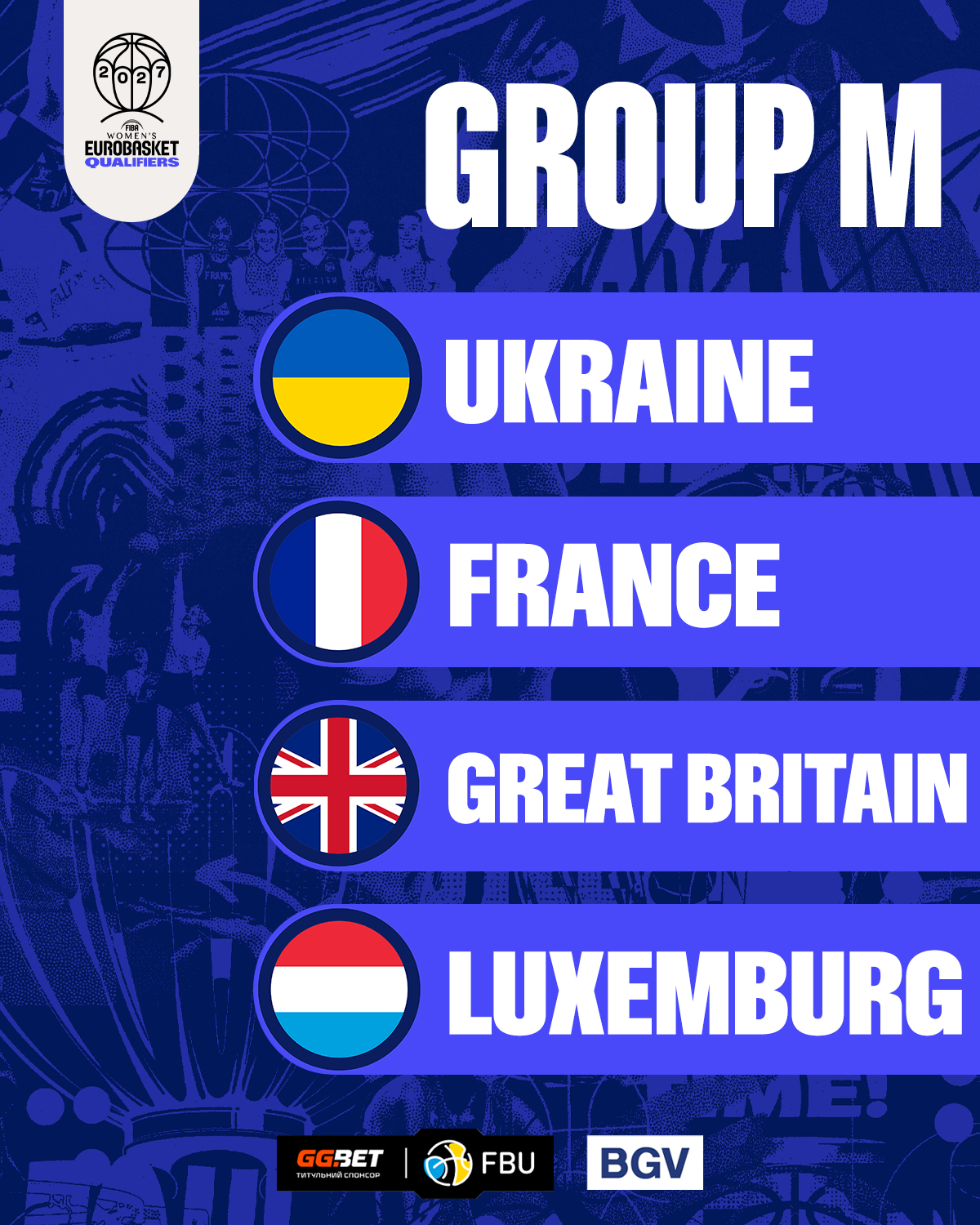 Битва со вторыми в мире: украинские баскетболистки получили соперниц в решающей стадии отбора ЧЕ